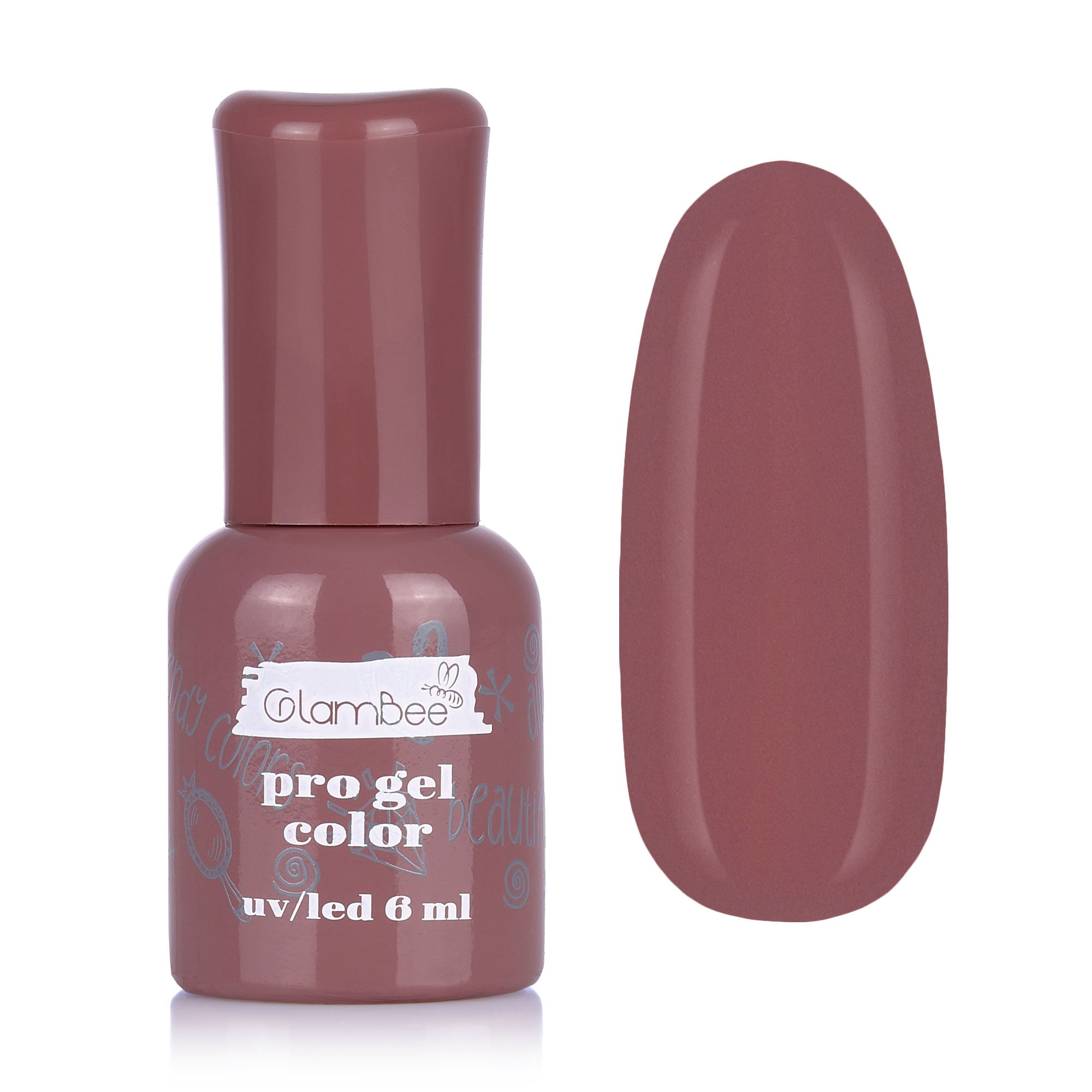 Гель-лак для нігтів GlamBee ProGel Classic 12, 6 мл